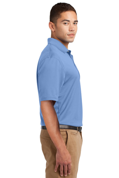 Blueberry Sport-Tek Dri-Mesh Polo. K469 plain