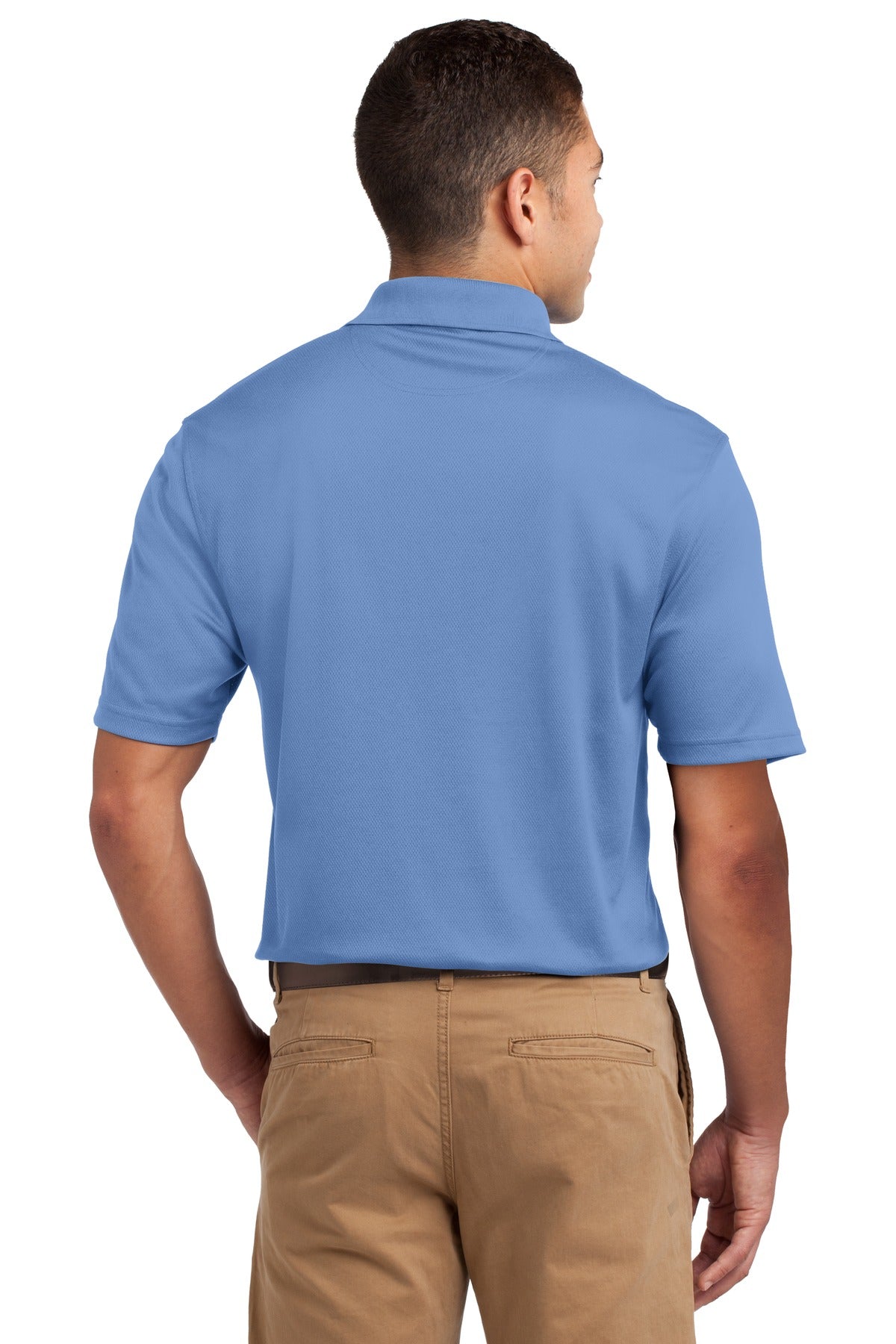 Blueberry Sport-Tek Dri-Mesh Polo. K469 plain