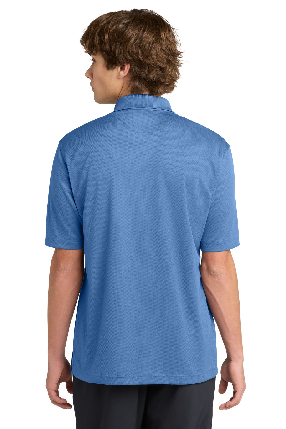 Blueberry Sport-Tek Dri-Mesh Polo. K469 plain