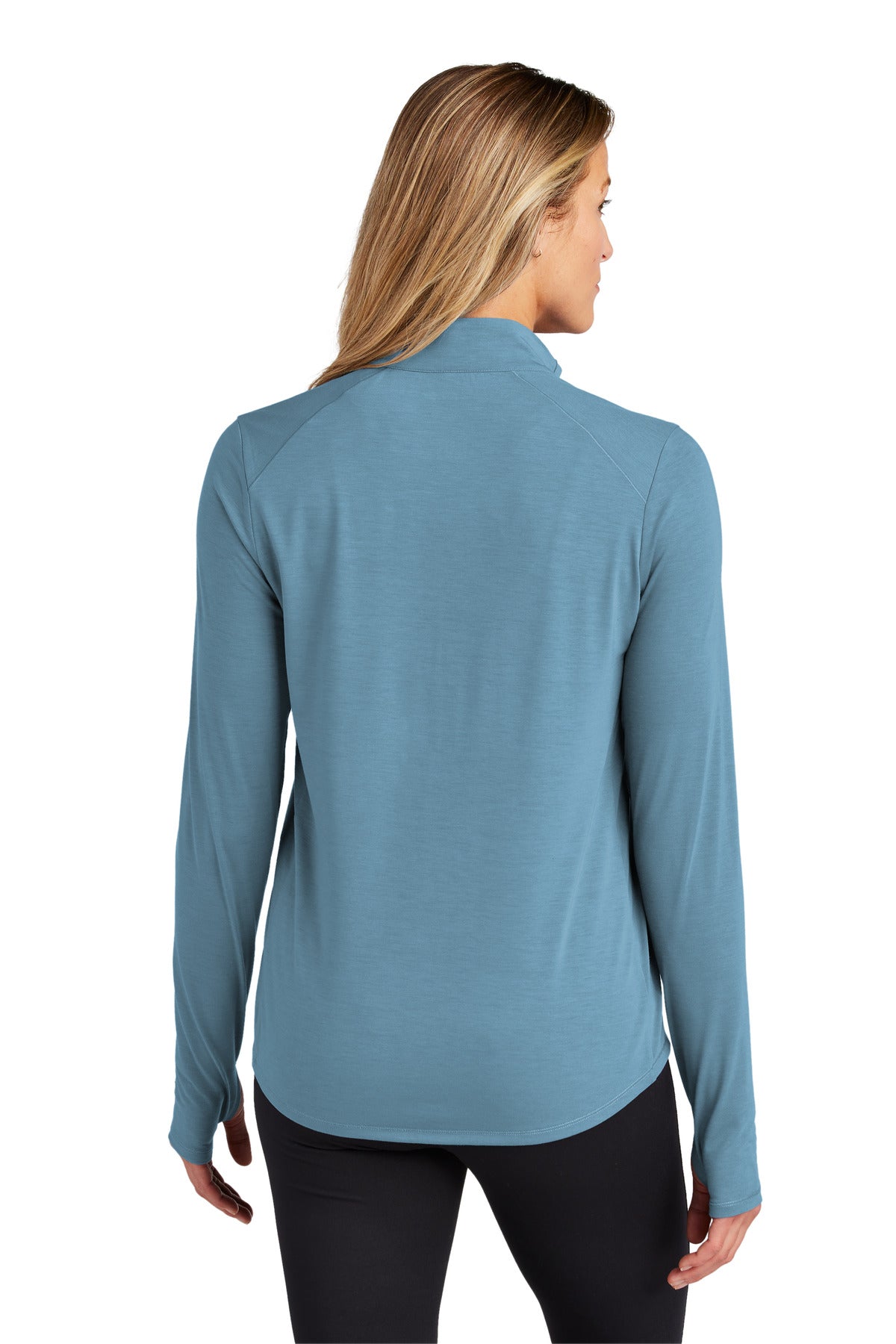 BlueMist OGIO Women's Motion 1/4-Zip LOG153 plain