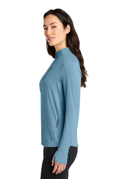 BlueMist OGIO Women's Motion 1/4-Zip LOG153