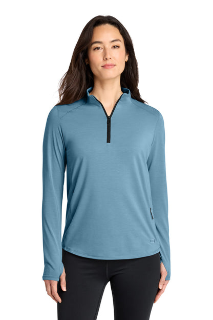 BlueMist OGIO Women's Motion 1/4-Zip LOG153