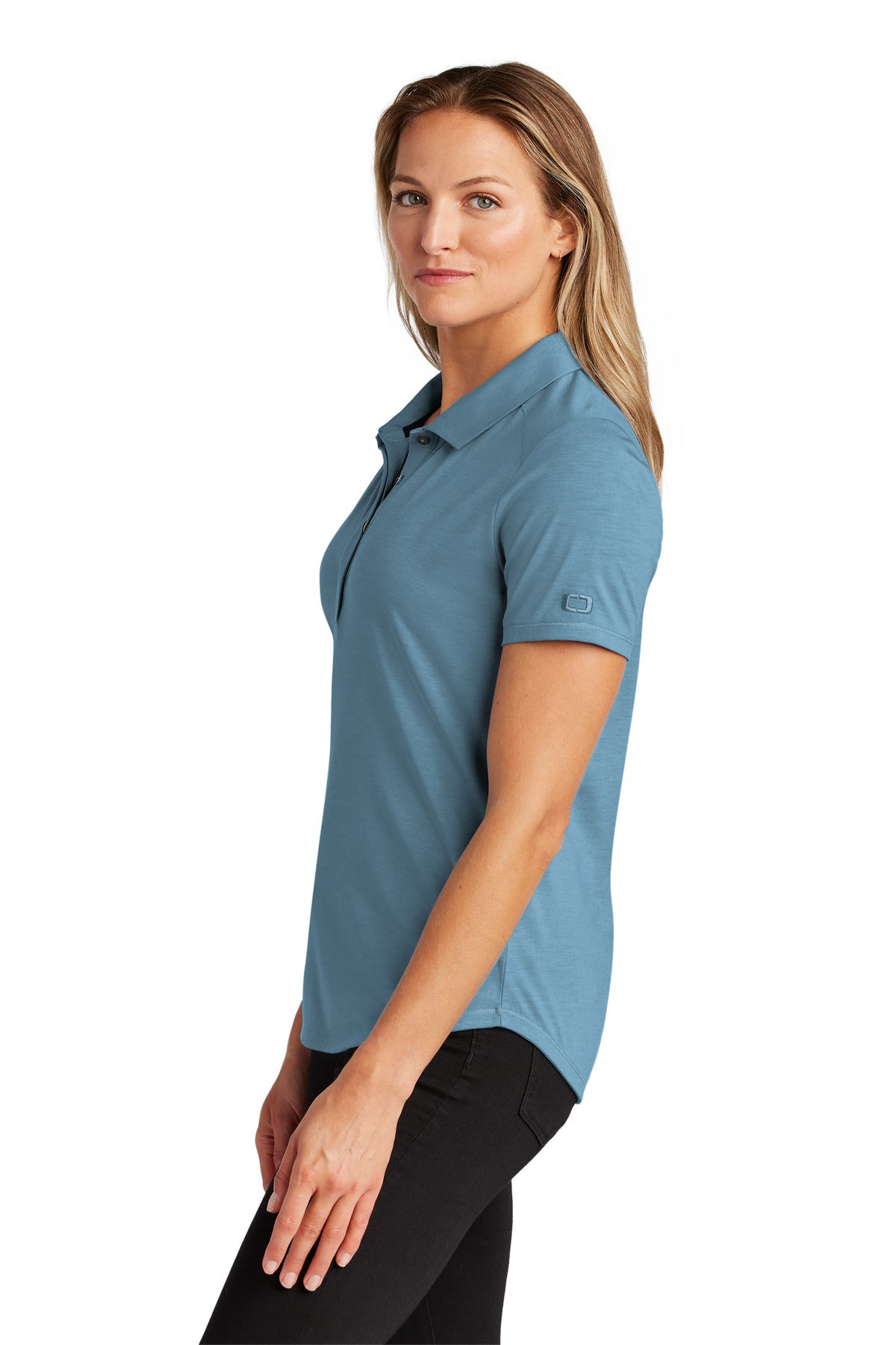 BlueMist OGIO Women's Motion Polo LOG152 plain
