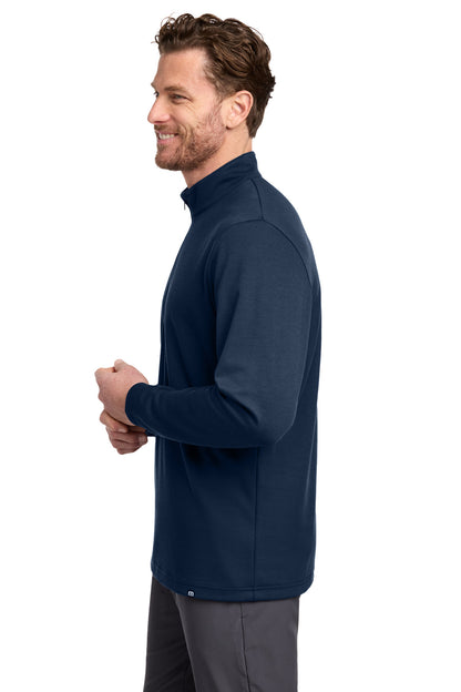 BlueNights TravisMathew Coveside 1/4-Zip TM1MZ339 plain