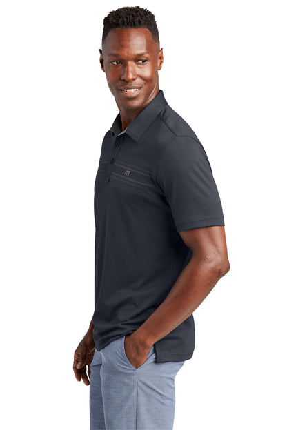 BlueNights TravisMathew Monterey Chest Stripe Polo TM1MW450 plain