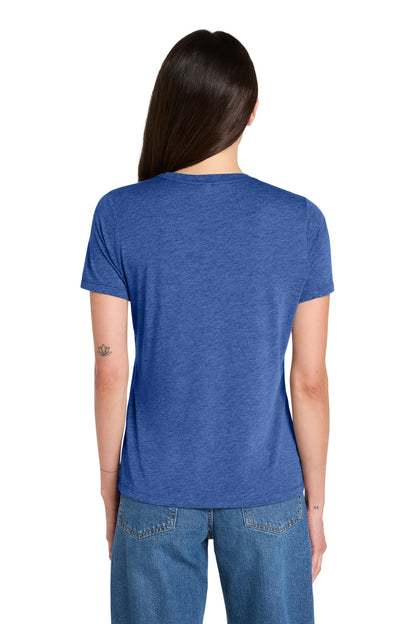 BlueTB BELLA+CANVAS Women's Relaxed Triblend Tee BC6413 plain
