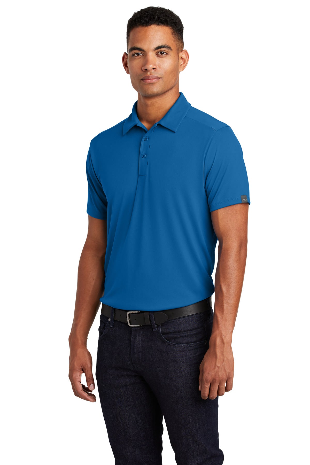 Bolt Blue OGIO Framework Polo. OG125 plain