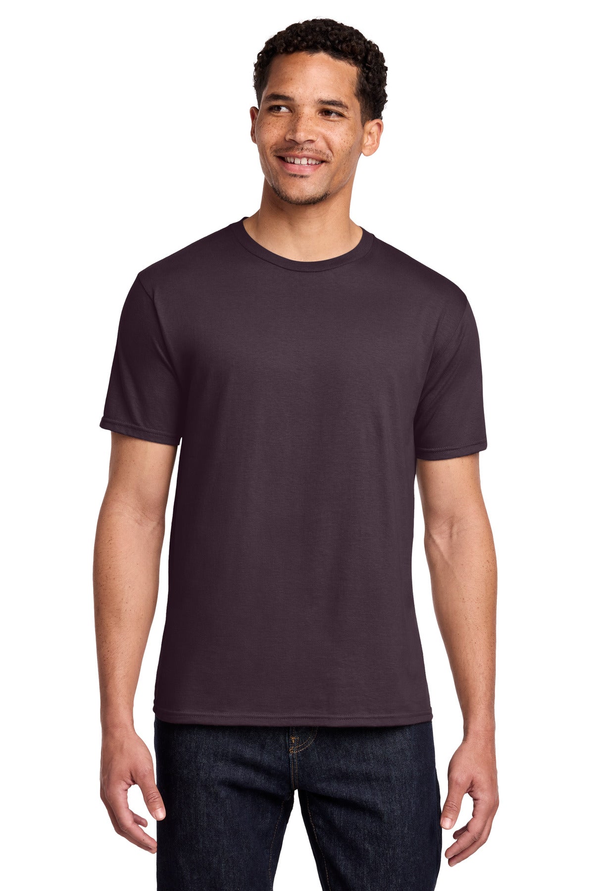 Bordeaux Port & Co Fan Favorite Tee. PC450