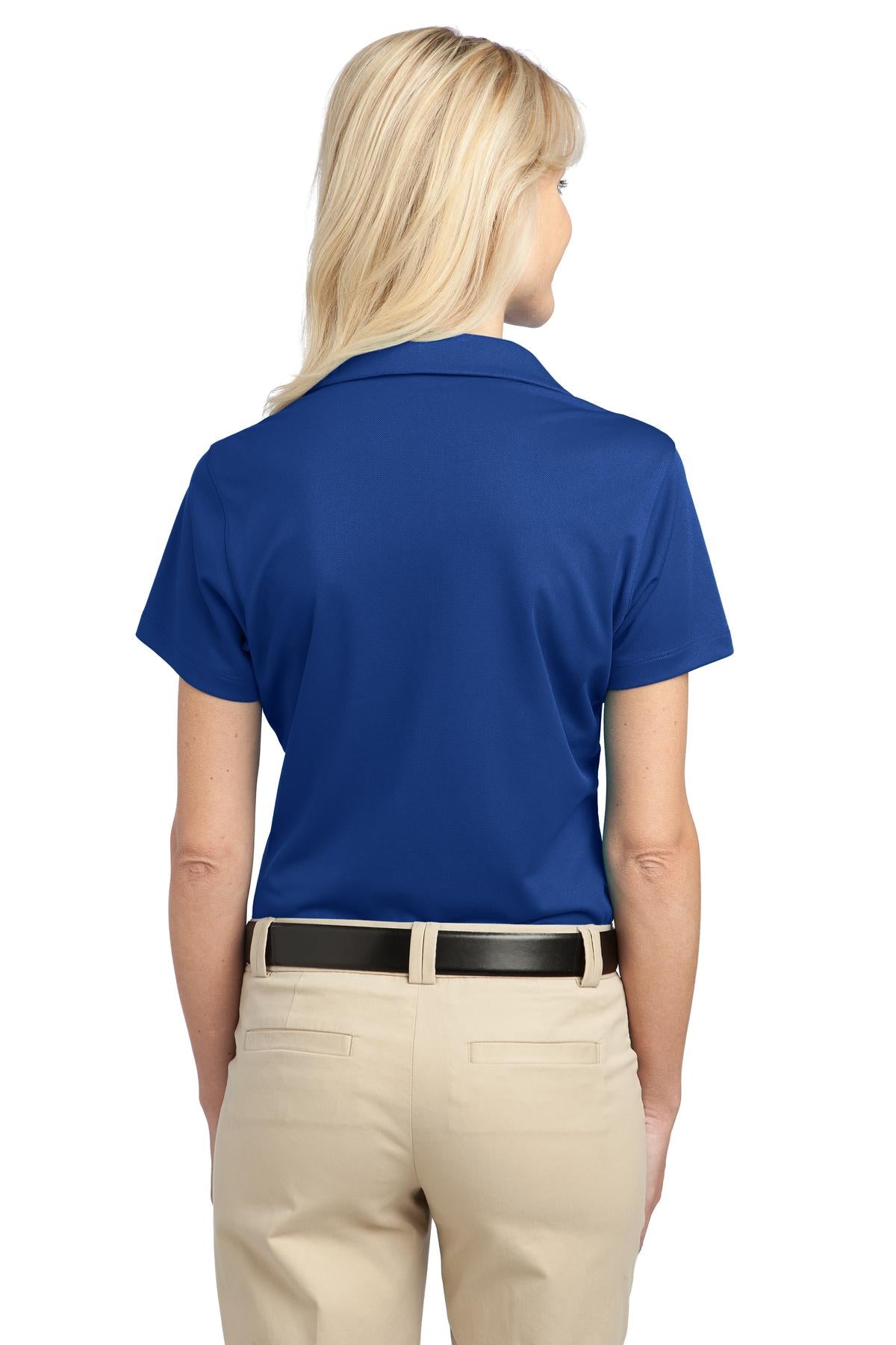 Bright Royal Port Authority Women's Tech Pique Polo. L527 plain