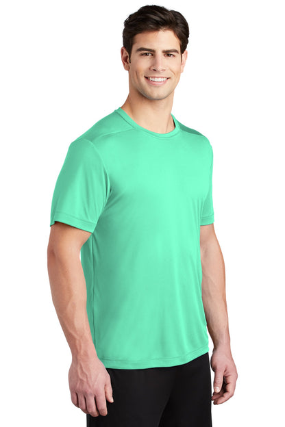 Bright Seafoam Sport-Tek Posi-UV Pro Tee. ST420 plain