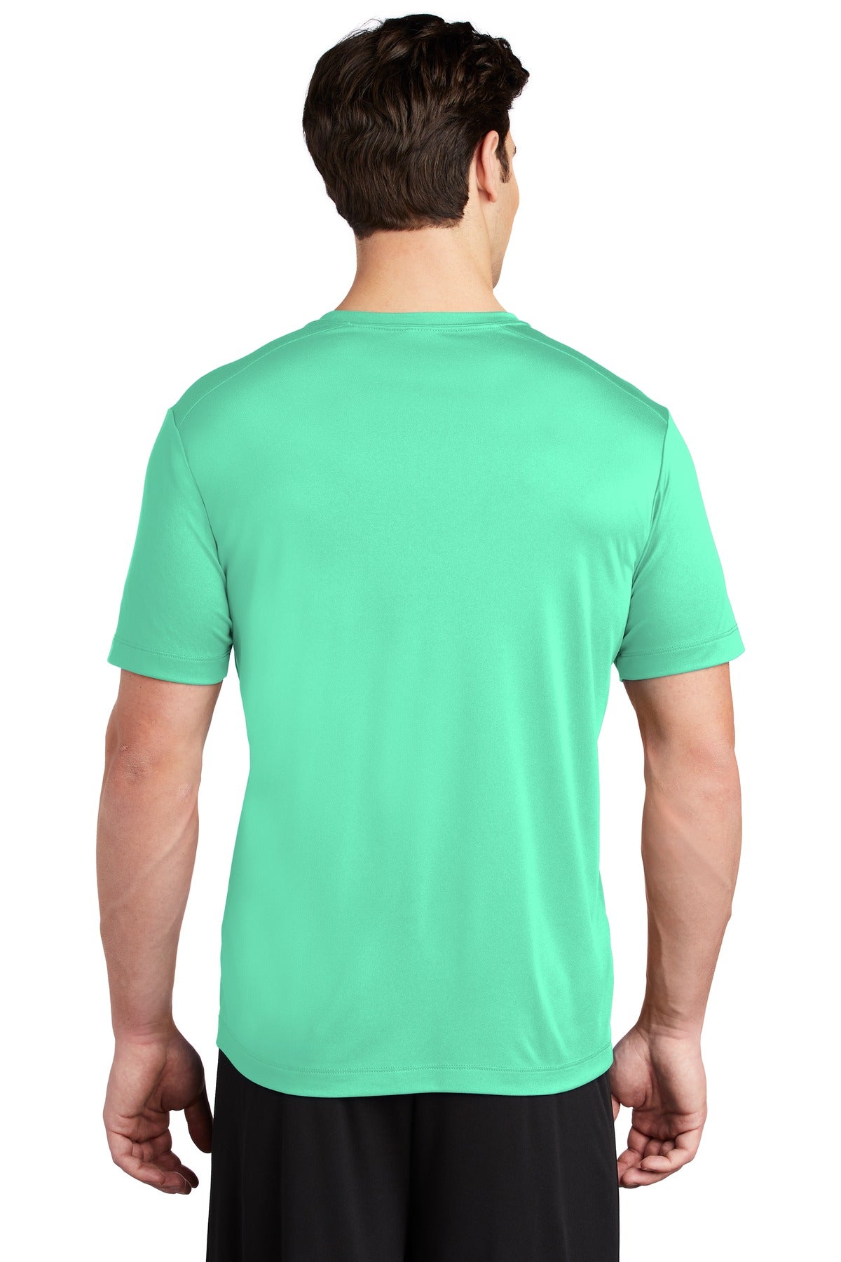 Bright Seafoam Sport-Tek Posi-UV Pro Tee. ST420 plain
