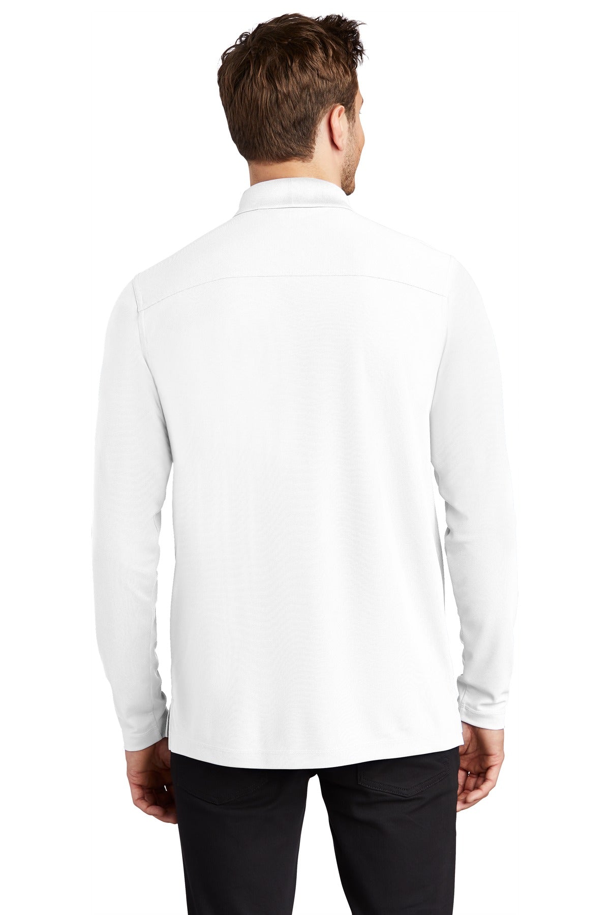 Bright White OGIO Caliber2.0 Long Sleeve OG105 plain