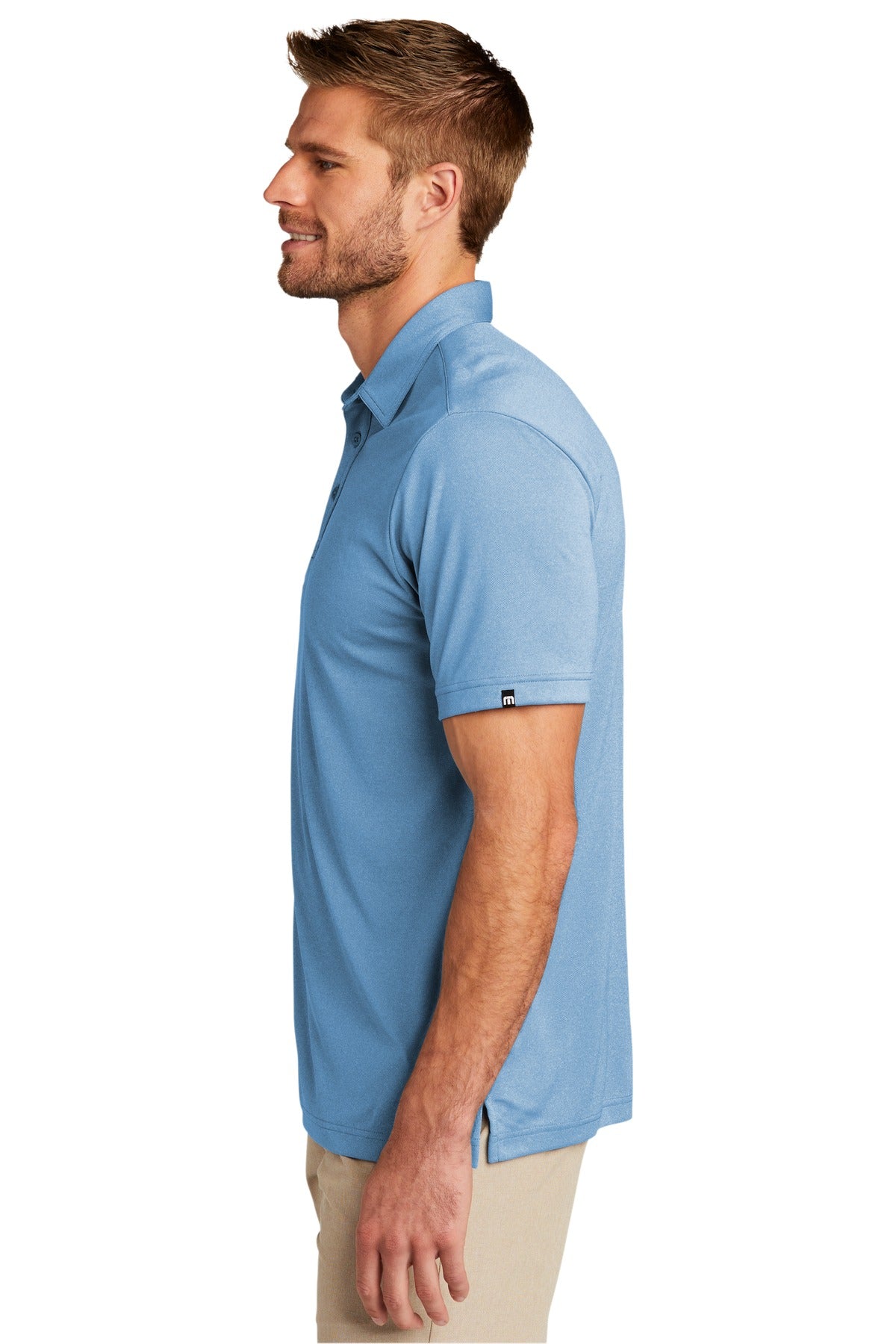 BrillBluHt TravisMathew Coto Performance Polo. TM1MU410 plain