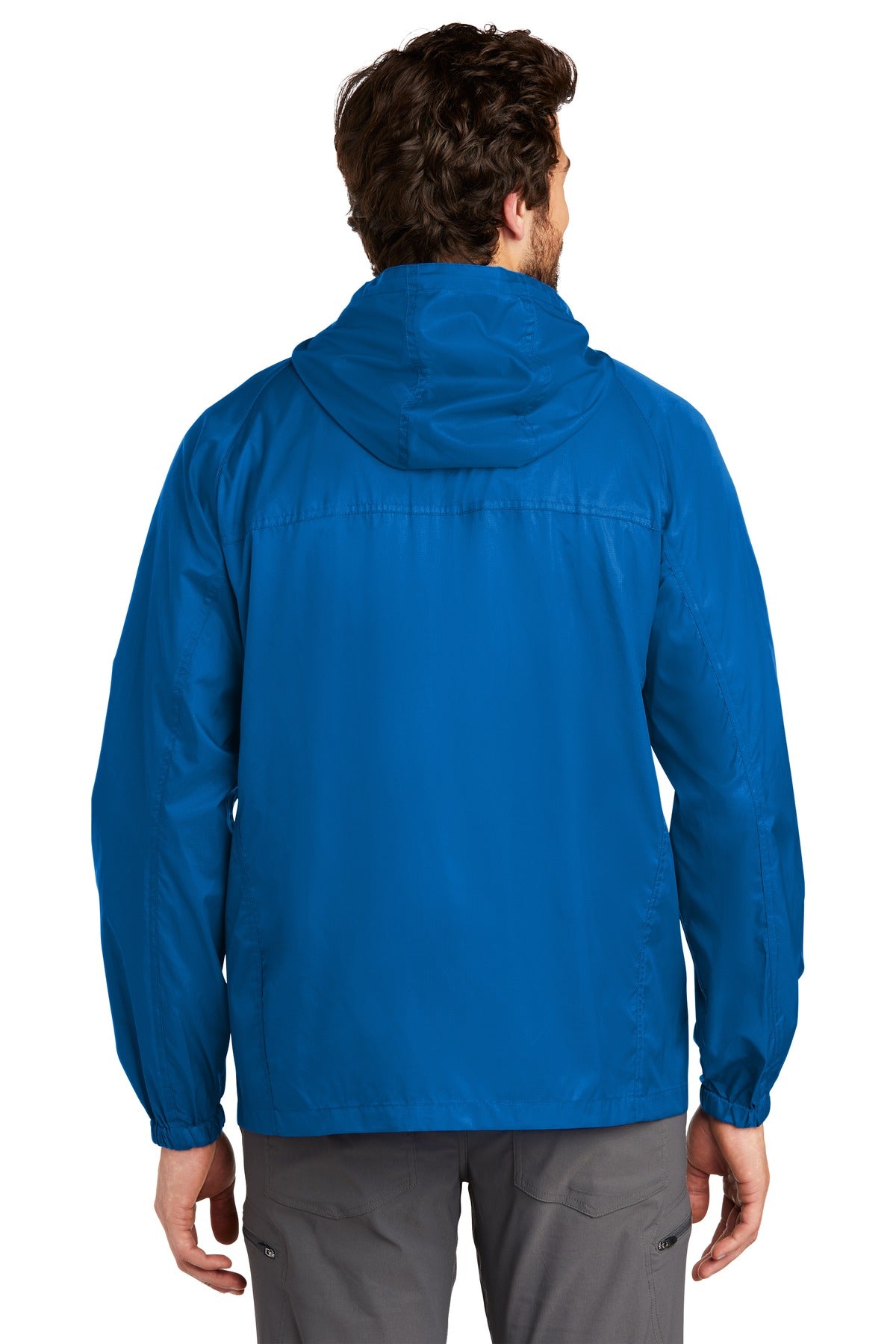 Brilliant Blue Eddie Bauer - Packable Wind Jacket. EB500