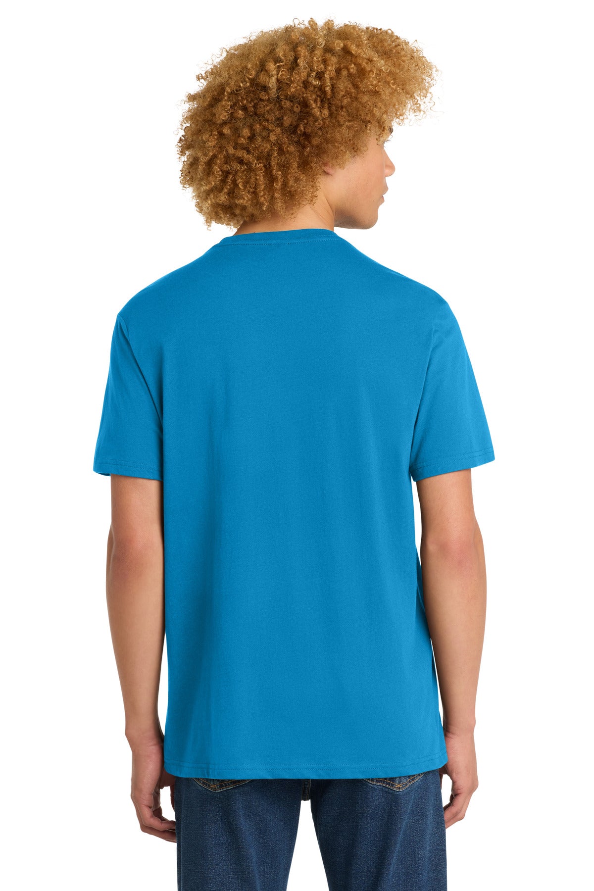Brt Turquoise District Perfect Weight Tee. DT104 plain