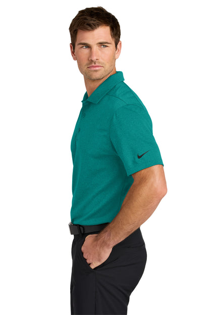 BrtSpruceH Nike Dri-FIT Smooth Heather Polo NKFQ4794 plain