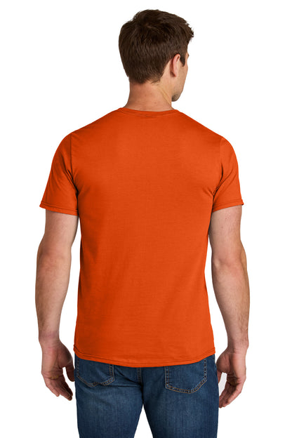 BurntOrng Jerzees Ultimate Unisex Ring Spun T-Shirt IC46M plain