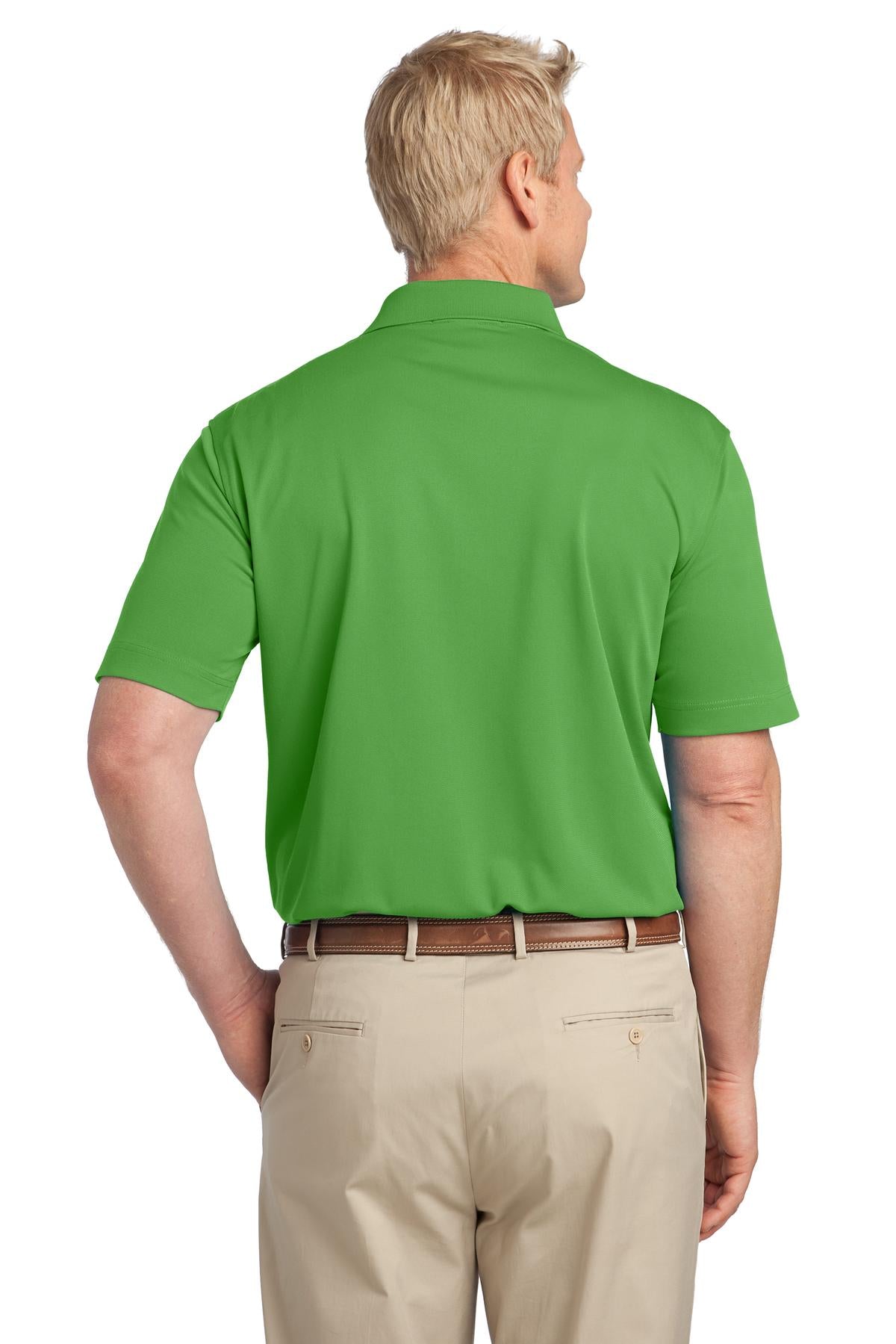 Cactus Green Port Authority Tech Pique Polo. K527 plain