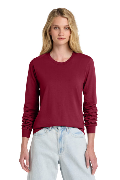 Cardinal BELLA+CANVAS Unisex Jersey Long Sleeve Tee. BC3501