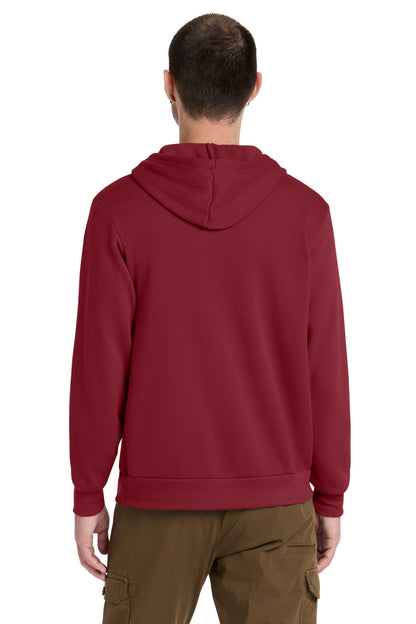 Cardinal BELLA+CANVAS Unisex Sponge Fleece Pullover Hoodie. BC3719 plain