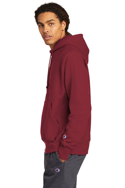 Cardinal Champion Reverse Weave Hooded Sweatshirt S101 plain
