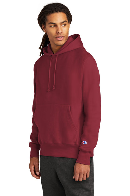 Cardinal Champion Reverse Weave Hooded Sweatshirt S101 plain
