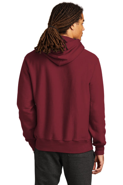 Cardinal Champion Reverse Weave Hooded Sweatshirt S101 plain