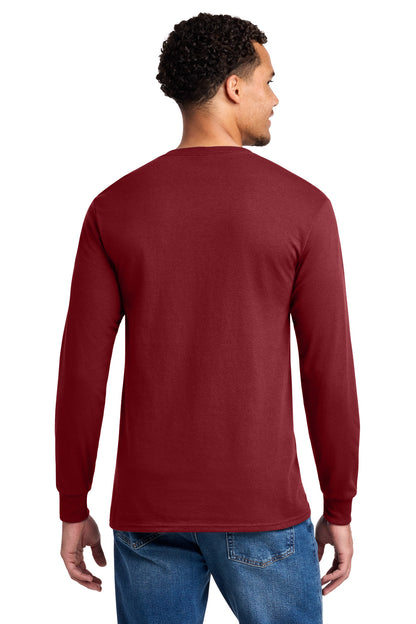 Cardinal Jerzees - Dri-Power 50/50 Cotton/Poly Long Sleeve T-Shirt. 29LS