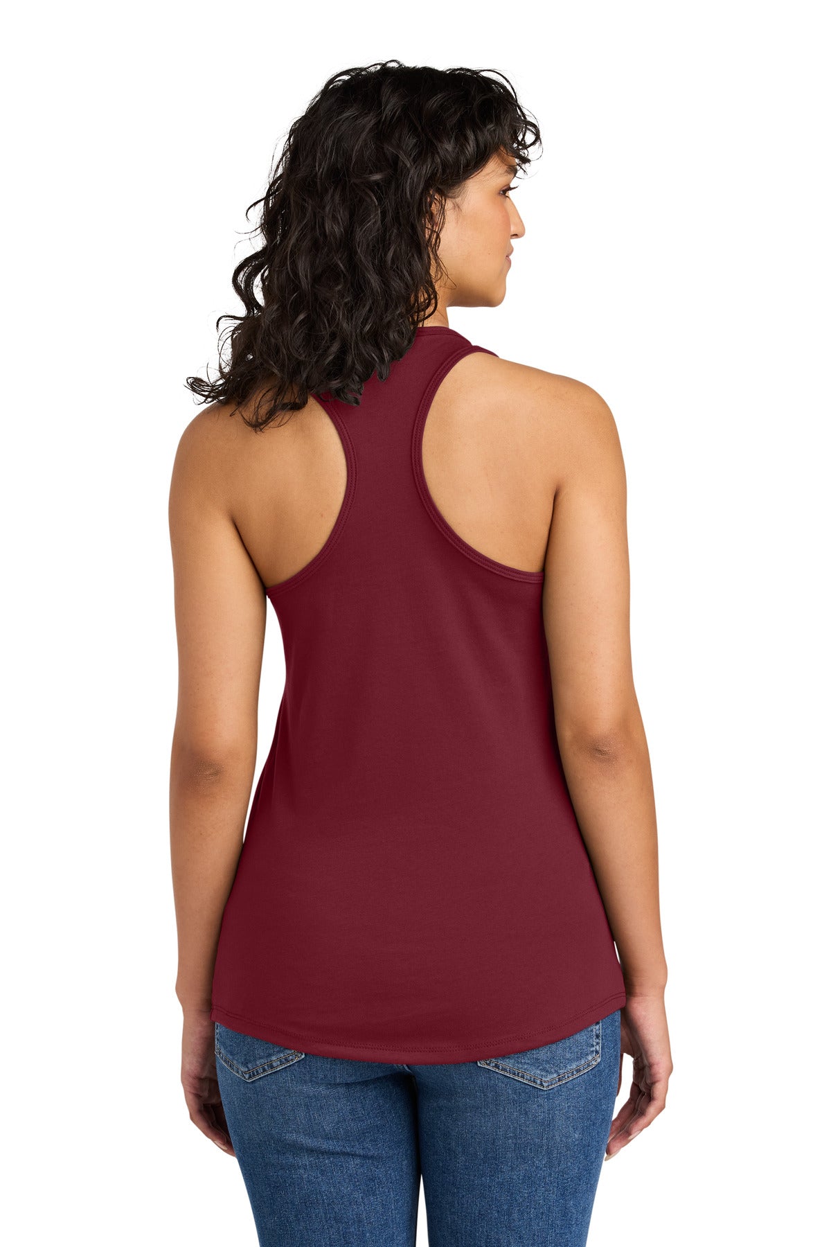 Cardinal Next Level Apparel Women's Ideal Racerback Tank NL1533 plain