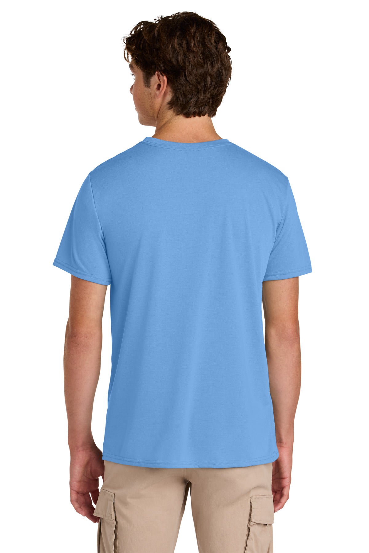 Carolina Blue Gildan Gildan Performance T-Shirt. 42000 plain