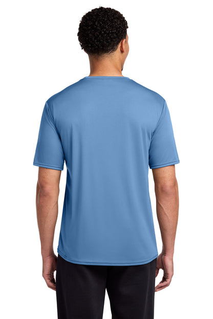 Carolina Blue Port & Co Performance Tee. PC380 plain