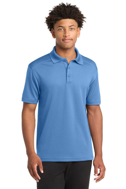 Carolina Blue Sport-Tek PosiCharge Micro-Mesh Polo. ST680 plain