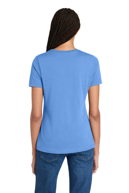 CarolinaBl BELLA+CANVAS Women's Relaxed Jersey Short Sleeve Tee. BC6400 plain