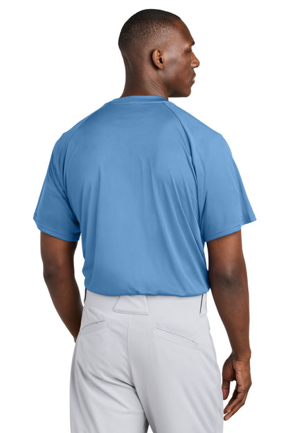 CarolinaBl Sport-Tek PosiCharge Competitor 2-Button Henley ST359 plain