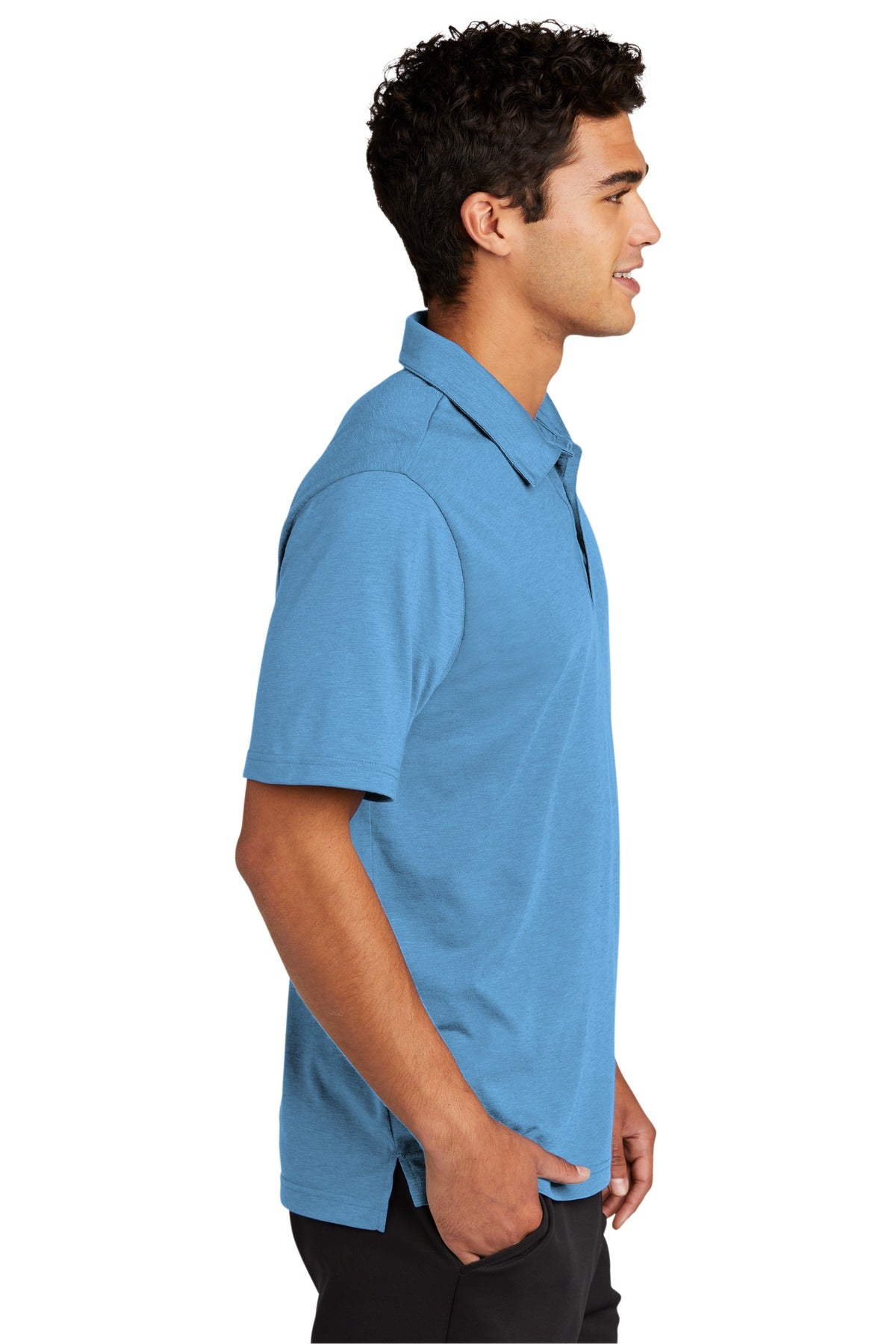 CarolinaBl Sport-Tek PosiCharge Strive Polo ST530 plain