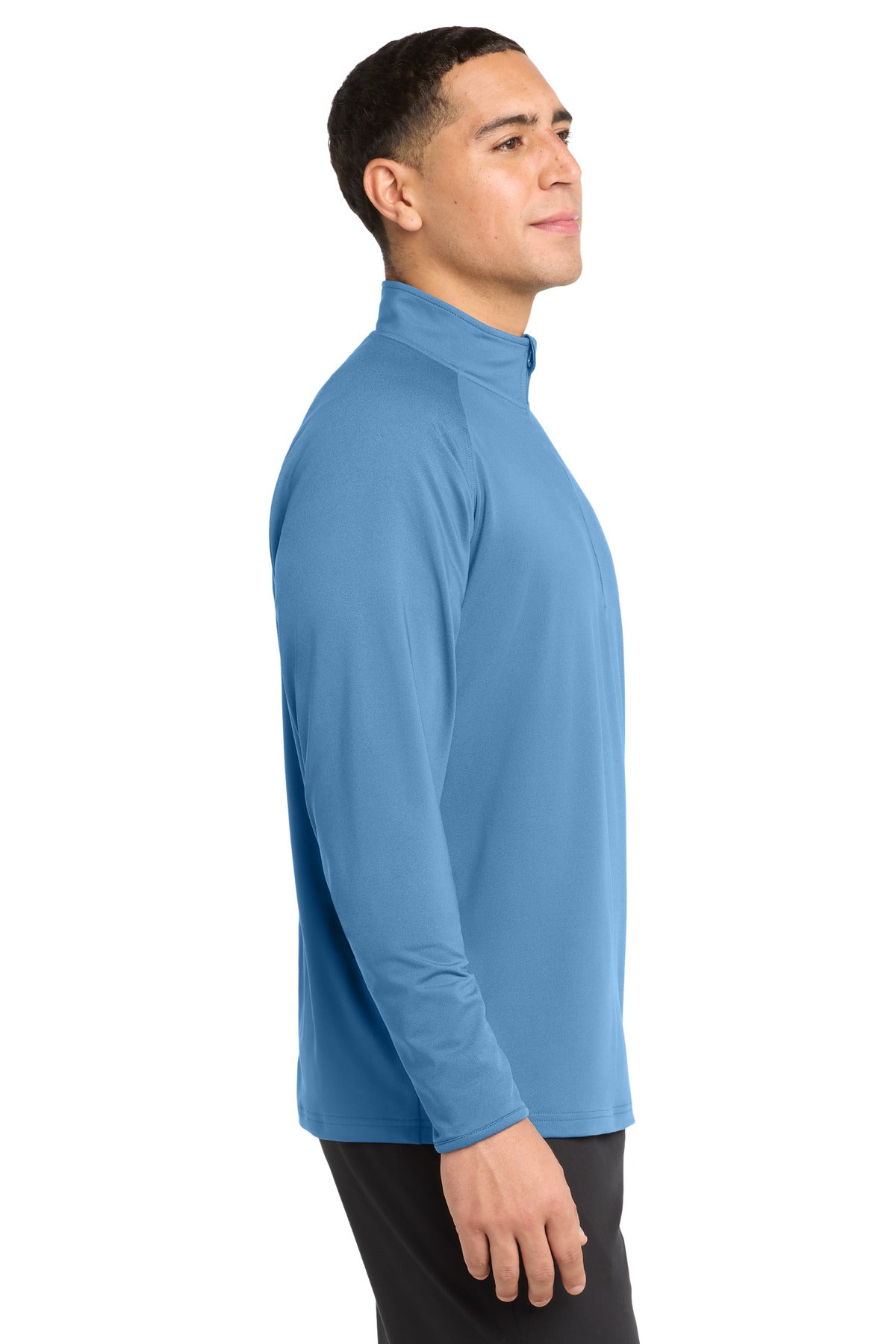 CarolinaBl Sport-Tek Sport-Wick Stretch 1/4-Zip Pullover. ST850