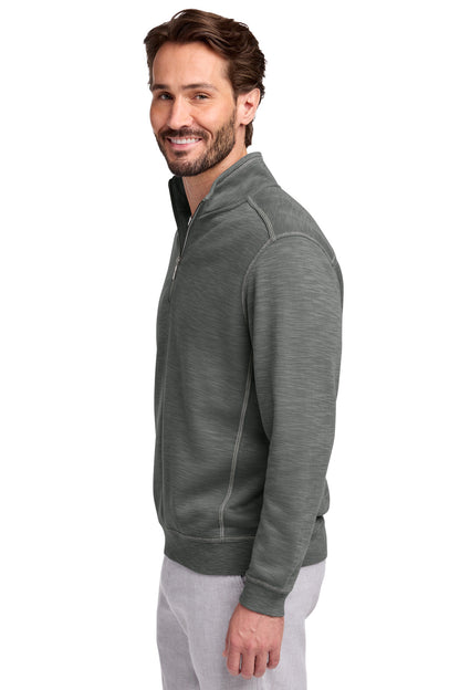 CaveGrey Tommy Bahama Tobago Bay 1/2-Zip ST226342TB plain