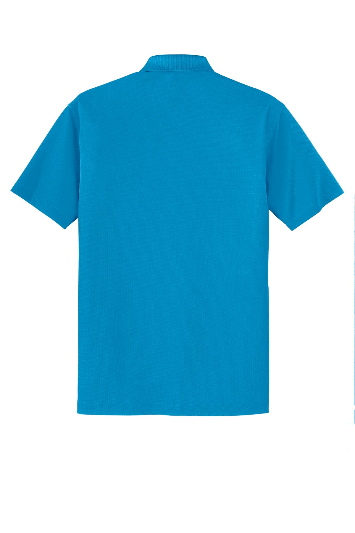 Celadon Blue Port Authority Dry Zone Grid Polo. K572 plain