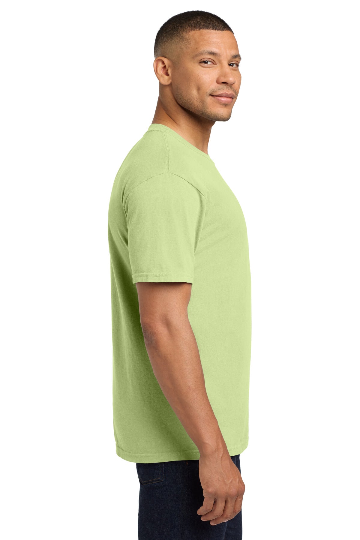 Celadon COMFORT COLORS Heavyweight Ring Spun Pocket Tee. 6030 plain