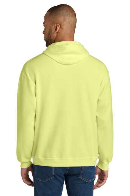 CelryJuice Jerzees Ultimate Unisex CVC Ring Spun Hooded Sweatshirt IC49M plain