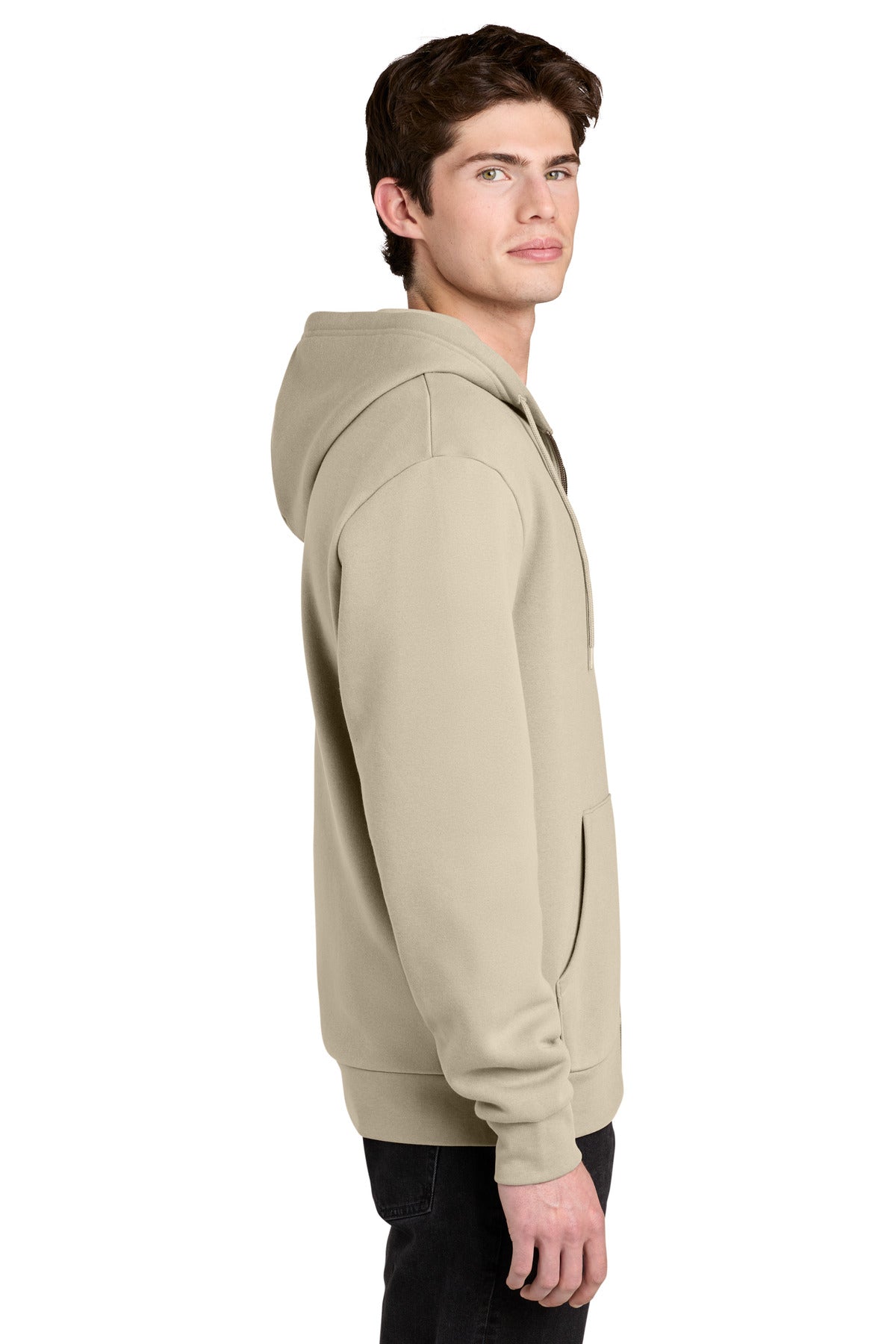 Chai District MelloFleece Full-Zip Hoodie DT6702 plain