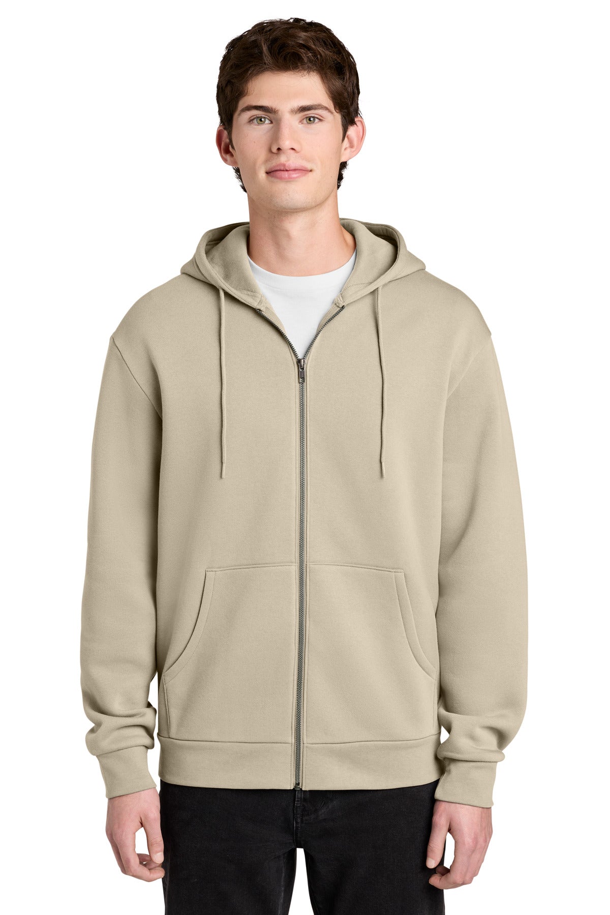 Chai District MelloFleece Full-Zip Hoodie DT6702 plain