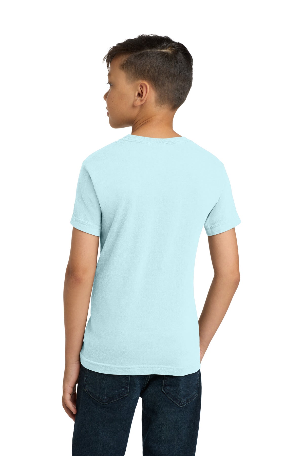 Chambray COMFORT COLORS Youth Heavyweight Ring Spun Tee. 9018 plain