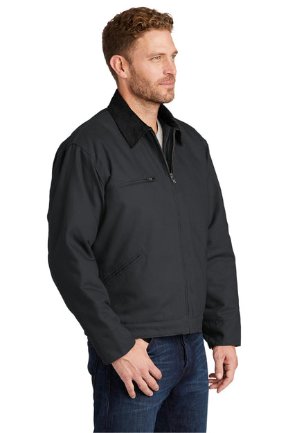 Charcoal CornerStone - Duck Cloth Work Jacket. J763 plain