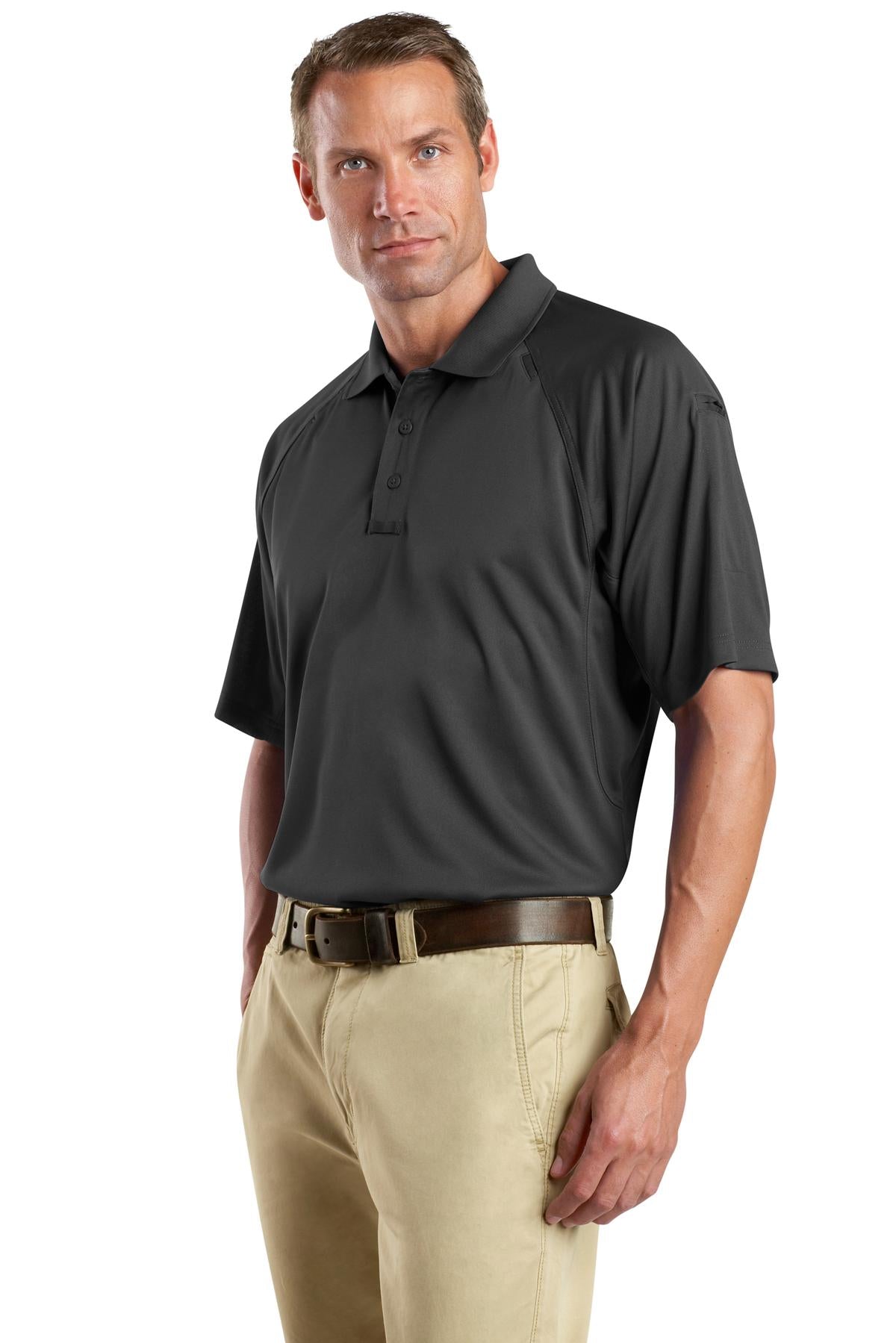 Charcoal CornerStone - Select Snag-Proof Tactical Polo. CS410 plain