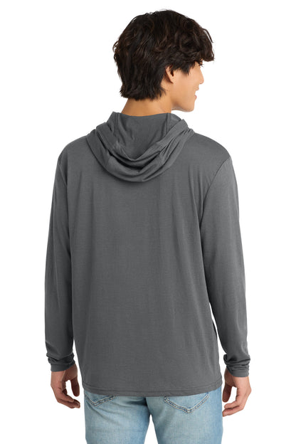 Charcoal District Perfect Tri Long Sleeve Hoodie. DM139 plain