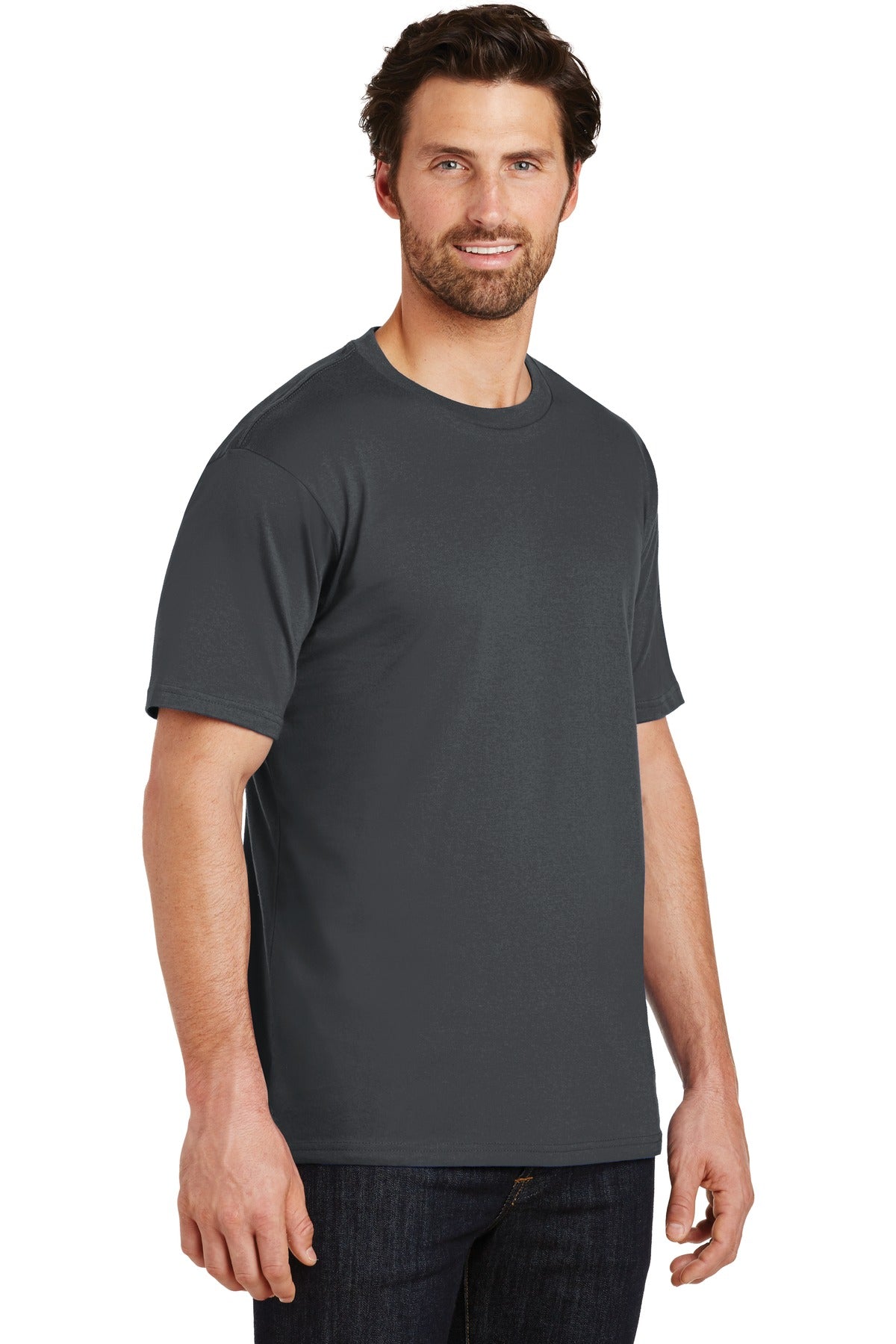 Charcoal District Perfect Weight Tee. DT104 plain