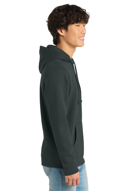 Charcoal District V.I.T. Fleece Hoodie DT6100 plain