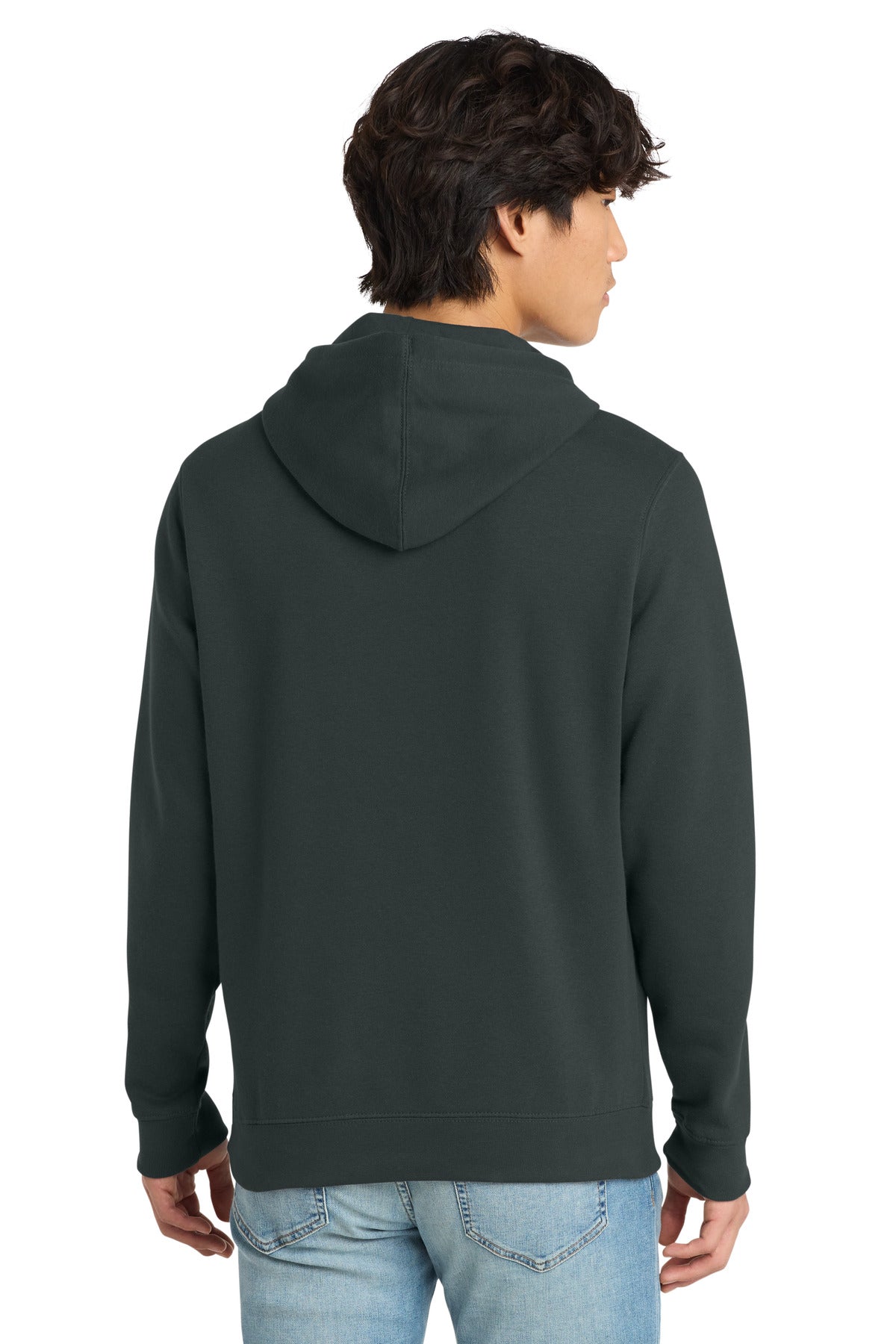 Charcoal District V.I.T. Fleece Hoodie DT6100 plain
