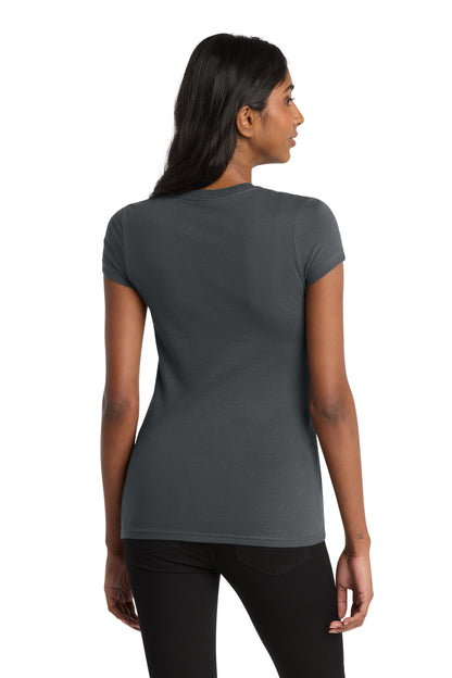 Charcoal District Women's Fitted Very Important Tee . DT6001 plain
